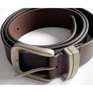 Malibu Cowboy Accessories - Malibu Cowboy Brown Leather Belt 42 Malibu Cowboy Accessories - Malibu Cowboy Brown Leather Belt 42